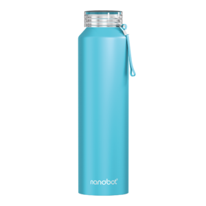 Buy Nanobot - Tranzy Stainless Steel Water Bottle- Blue color bottle