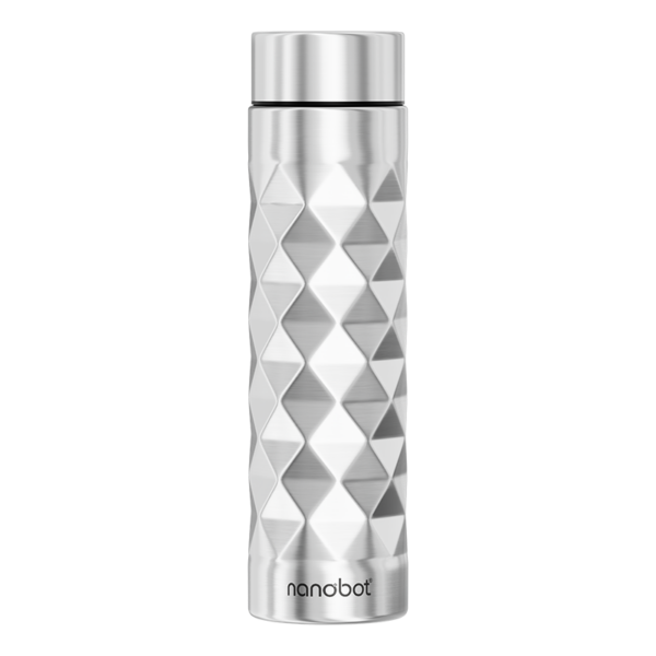Thar diamond stainless steel bottle - Nanobot - single layer bottle