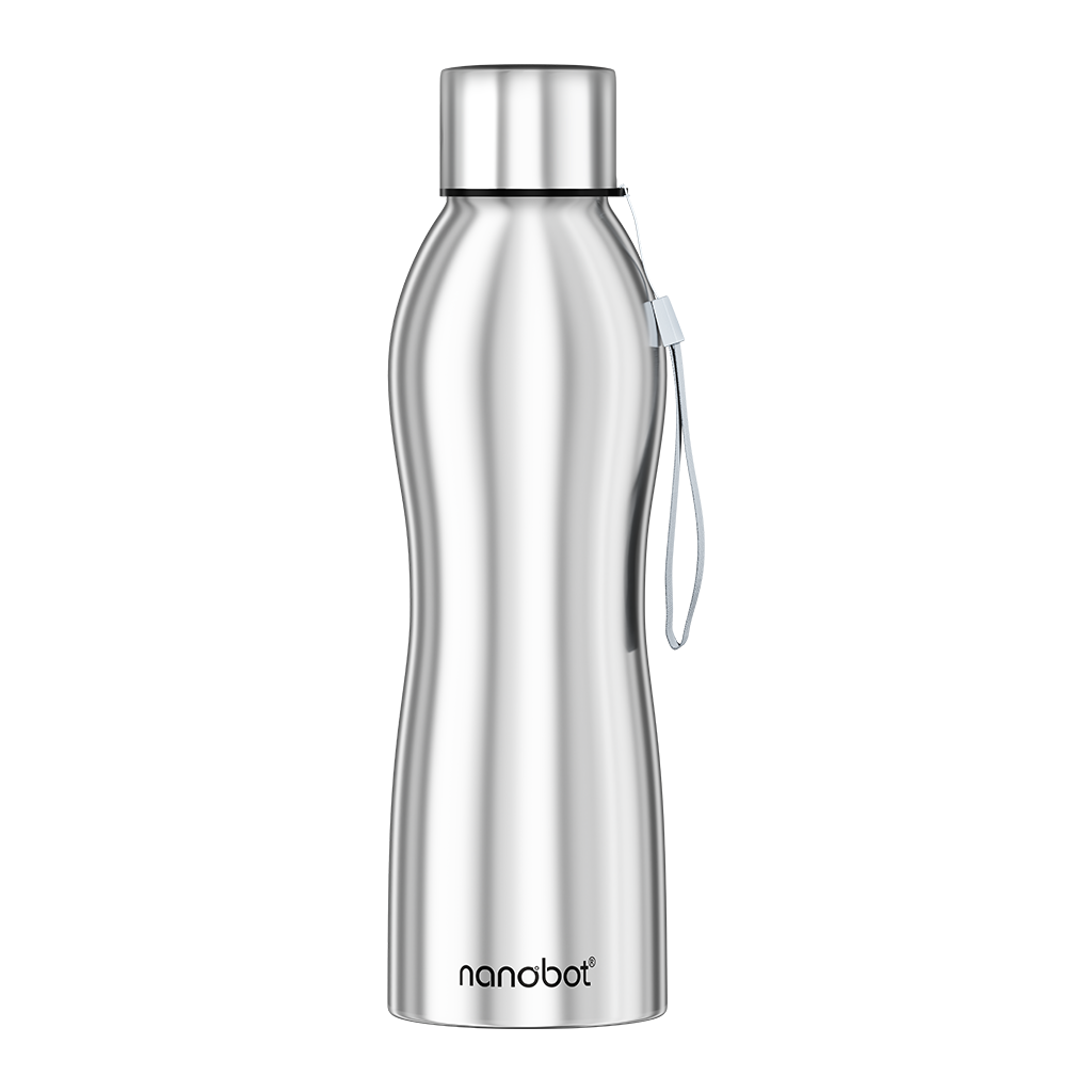 Whizz Stainless Steel Water Bottle - Nanobot-The Future is Sustainable: Why Reusable Bottles Are the Way to Go