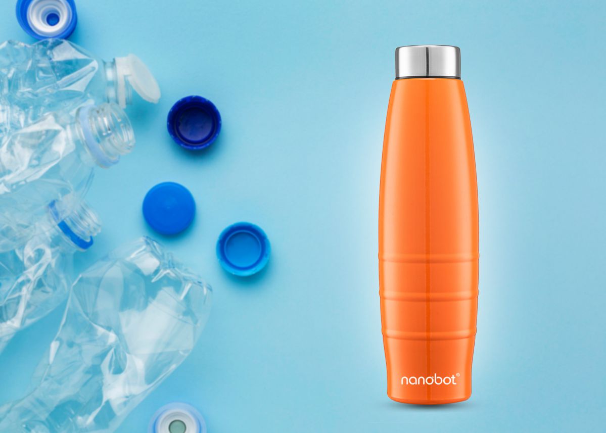Dangers of plastic water bottles - nanobot