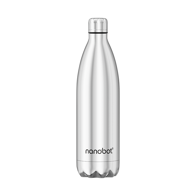 Polo Water Bottle - Single Layer Stainless Steel Bottle - Nanobot-The Different Sizes of Water Bottles available at Nanobot